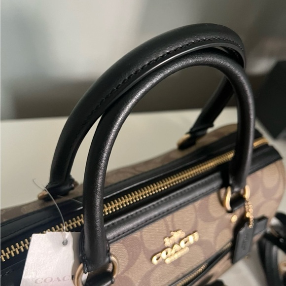 Coach Satchel With Matching Wristlet - Picture 7 of 8